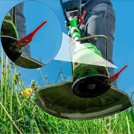 Grass Trimmer Plastic Blades Part Cutter Replace Acc Crop for OZITO Bosh Kuller - Aimall