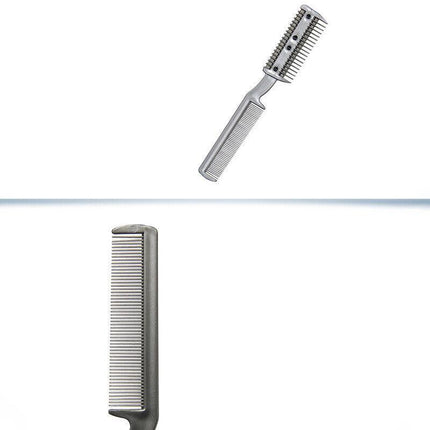 2 Sided Razor Clipper Comb Pet Hair Trimmer Grooming Cutter Dogs Cats Puppy AU - Aimall
