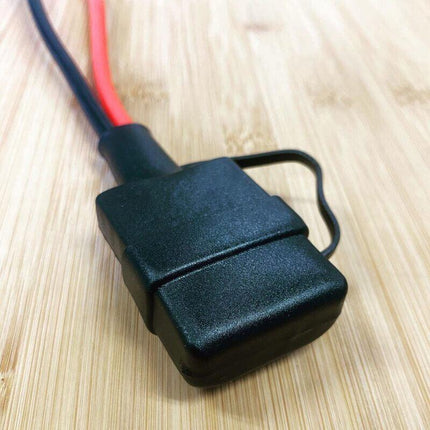 4PCS Waterproof 50A Anderson Plug Dust Cable Sheath Cover Black With Cap New AU - Aimall