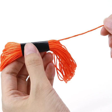 100 Colourful Egyptian Cross Stitch Cotton Sewing Skeins Embroidery Thread Floss - Aimall