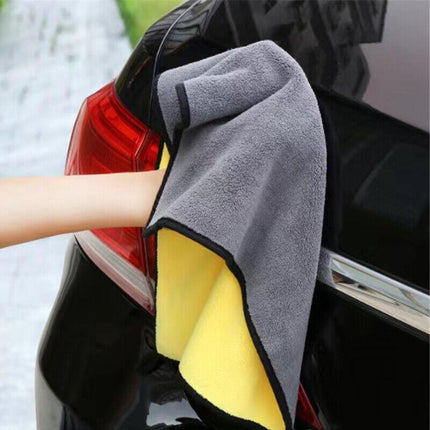 6PCS Car Wash Cloth Microfibre Super Absorbent Polishing Cleaning towels Drying - Aimall