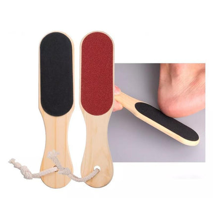 Foot File Pedicure Wood Double Sided Rasp Dead Skin Callus Remover Sanding Tools - Aimall
