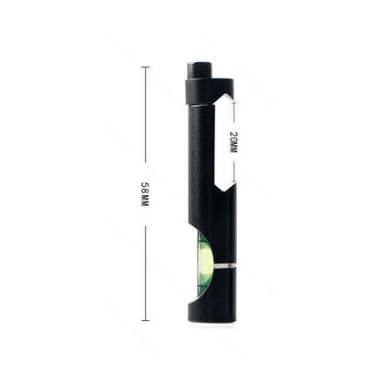 Metal Spirit Bubble Level For Picatinny Weaver Rail Rifle Sight Mount Scope 20mm - Aimall