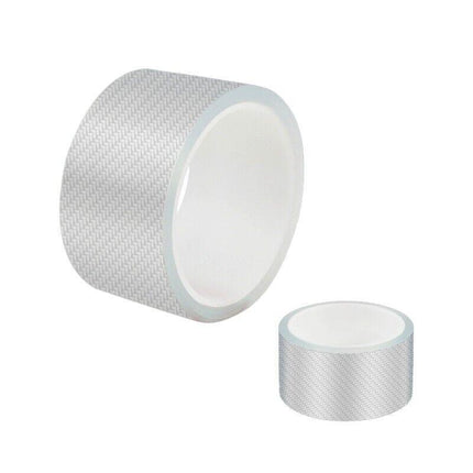 Car Door Sill Protector Edge Sticker Carbon Fiber Rubber DIY Bumper Guard Strip - Aimall