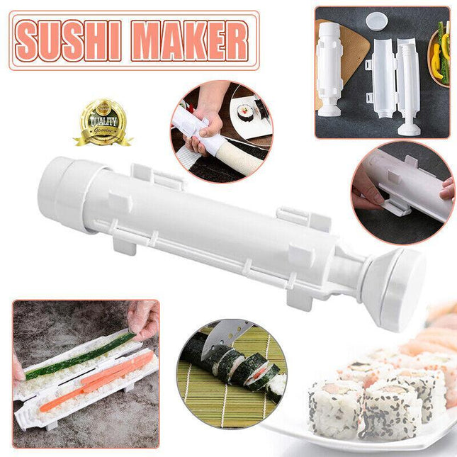 Sushi Maker DIYTool Roller Meat Vegetables Bazooka Rice Mould Sushis Mold Tube - Aimall