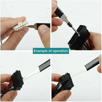 70Pcs Set Pin Ejector Wire Kit Extractor Auto Terminal Removal Connector Tool - Aimall