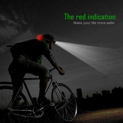 100000LM Rechargeable Headlamp 3T6 XML LED Headlight Head Torch Flashlight AU - Aimall