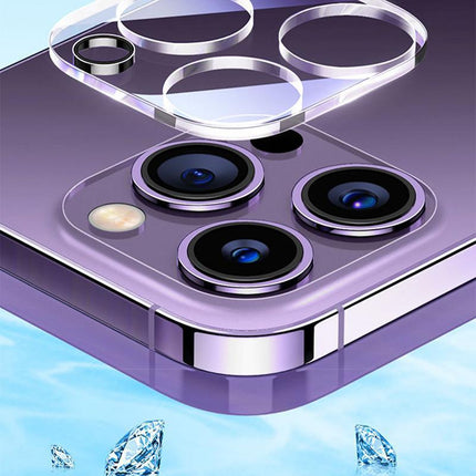 2PCS Back Camera Lens Tempered Glass Protector For iPhone 14 Pro Max Plus - Aimall