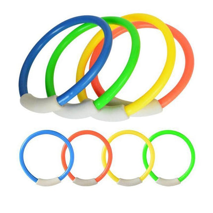 Underwater Swim Pool Diving Toys Summer Swimming Dive Toy Sets Water RIng Sticks - Aimall