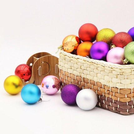 24PCS/Pack Christmas Tree Xmas Balls Decorations Baubles Party Wedding Ornament - Aimall