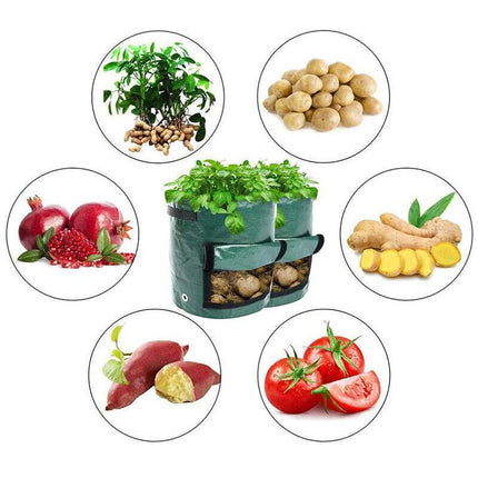 1PC/2PCS 10 Gallon Garden Plant Grow Bags Potato Planter Bag Planting Container - Aimall
