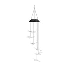 Wind Chimes Solar Powered LED Lights Changing Hanging Garden Yard Outdoor Decor - Aimall
