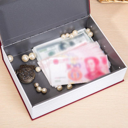 Dictionary Book Secret Hidden Security Safe Lock Cash Money Jewellery Locker AU - Aimall