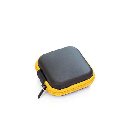 Portable Hard Case Pouch Storage Bag For Earphone Headphone Earbuds Cable - Aimall