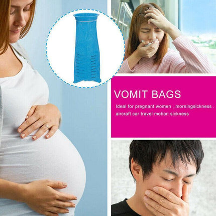 Disposable Vomit Bag in Use