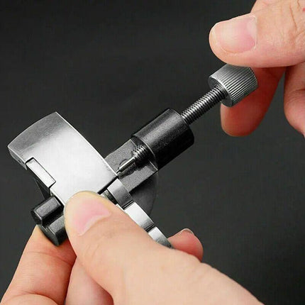 Metal Adjustable Watch Band Bracelet Repair Tool Link Pin Remover 6 Replace Pins - Aimall