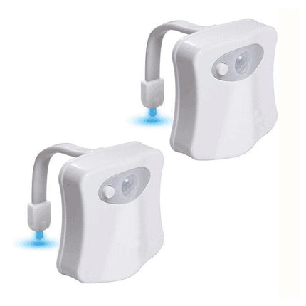 8 Colours Bathroom LED Toilet Night Light Motion Activated Seat Sensor Lamp AU - Aimall