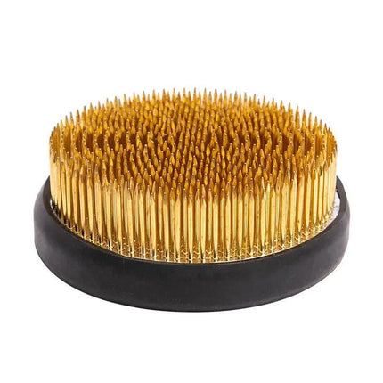 Round Flower Base Holder Spiky Frog Fixed Tool Floral Arrange For Ikebana Kenzan - Aimall