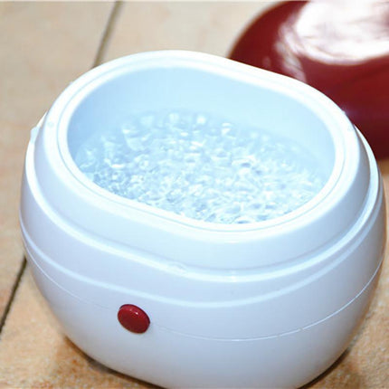 Ultrasonic Mini Jewelry Cleaner Gold Silver Necklace Rings Watches Coin Cleaning - Aimall