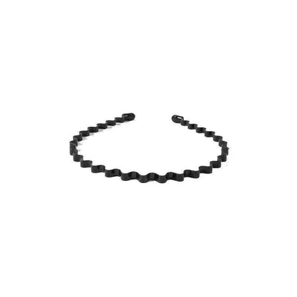 Fashion Men Women Girls Sports Metal Wave HOOP Headband Hair Band Unisex AU - Aimall