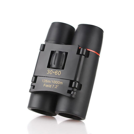 New Day Night Vision Binoculars 30 x 60Outdoor Travel Folding Telescope Stock - Aimall