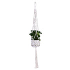 Macrame Plant Flower Pot Holder Hanger Hanging Planter Basket Hemp Rope Braided - Aimall