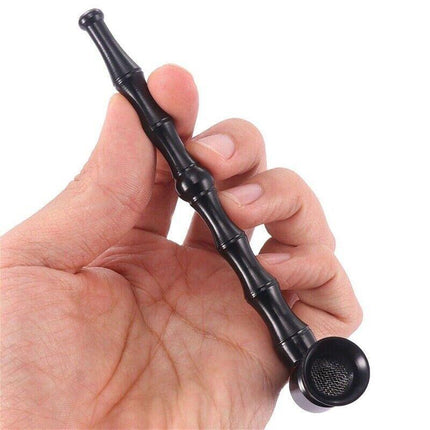 Solid Metal Aluminum Alloy Tobacco Pipe Cigarette Pipes Gift 12.7cm - Aimall