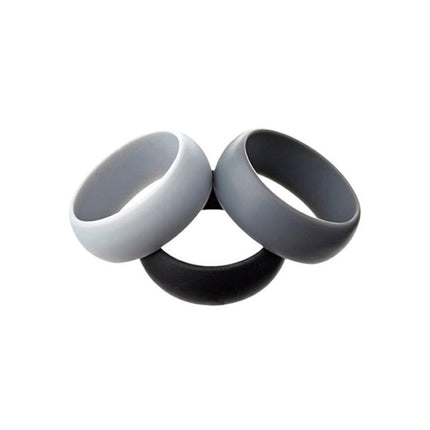 Silicone Rubber Ring Bands 3PCS - Aimall