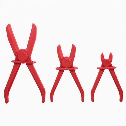3 PCS Hose Clamp Kit Line Pipe Pliers Set Flexible Pinch Off Brake Fuel Water AU - Aimall