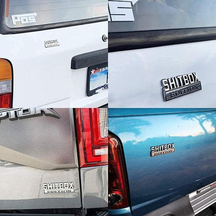 Shitbox Edition Badge Sticker ute 4x4 window bumper funny car decal - AU Stock - Aimall