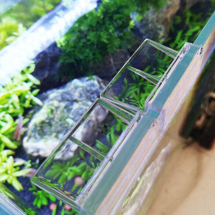 4PCS Plastic Clips Glass Cover Support Holder Aquarium Fish Tank 6/8/10/12mm New - Aimall