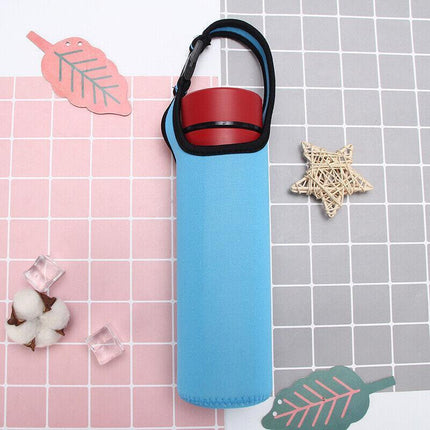 New Useful Drink Strap Sport Water Bottle Carrier Insulated Cover Bag Holder A+ - Aimall
