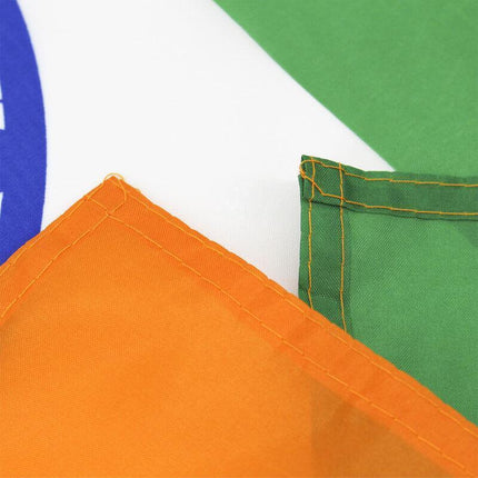 Large India Indian Flag Heavy Duty Outdoor Diwali Divali IN 90x150cm - 3x5ft AU - Aimall