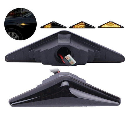 Pair Flowing Side LED Indicator Blinker Light For Ford Falcon FG XT XR6 XR8 FG - Aimall