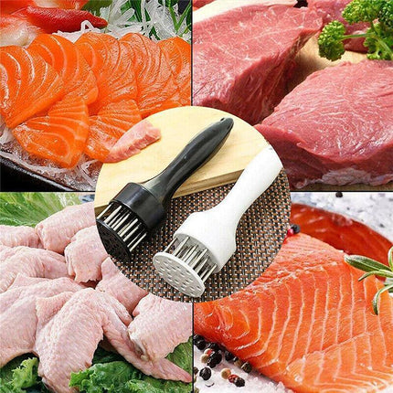 Kitchen Meat Tenderizer Steak Hammer Pin Beef Stainless Steel Needles Cook Tool - Aimall