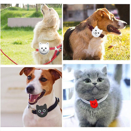 Silicone Pet Protective Case for Apple Airtag Loop GPS Finder Dog Cat Collar AU - Aimall