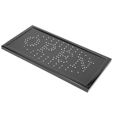 SUPER BRIGHT OPEN LED NEON SIGN LIGHT Plate for Shop Restaurant BAR 48X25CM 240V - Aimall
