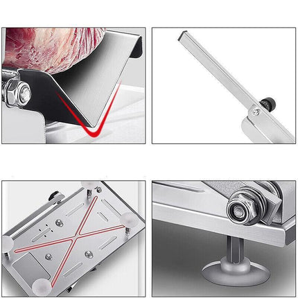 Commercial Manual Frozen Meat Slicer Kitchen Food Beef Mutton Roll Slicing Tool - Aimall