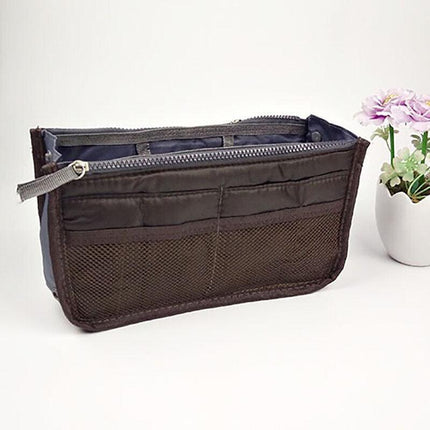 Bag Insert Organiser Handbag Women Travel Makeup Purse Wallet Pouch Organiser AU - Aimall