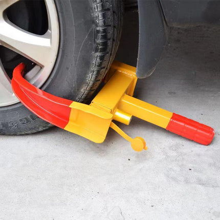 Heavy Duty Wheel Clamp Lock Vehicle Caravan Car Security Anti-theft w/ 2keys - Aimall