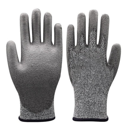 1Pair Work Gloves Safety General Purpose Sandy Nitrile Foam Hand Protection AU - Aimall