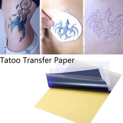 40X Tattoo Stencil Transfer Paper Spirit Thermal Carbon Tracing Copier Supplies - Aimall