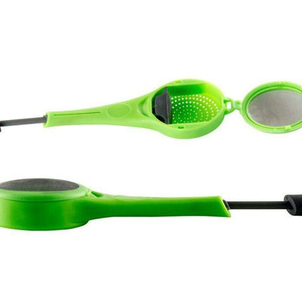 Tea Infuser Loose Tea Leaf Strainer Silicone Filter Diffuser Herbal Spice Reuse - Aimall
