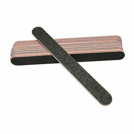 Nail Files Professional 100/180 Grit Nail File Art Pedicure Manicure Pedicure AU - Aimall