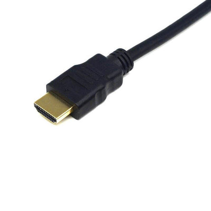 HDMI Male to VGA Male Cable Adapter Monitor Lead HD 15Pin 1080P Converter Laptop - Aimall