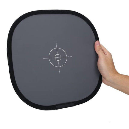 30CM White Balance Card Double Face Focus Folding 18% Gray+ Pure photography AU - Aimall