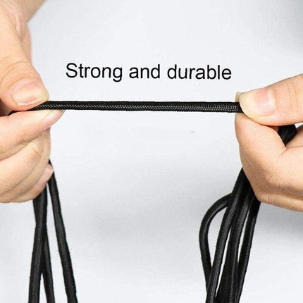 Motorcycle Bungee Cargo Net Helmet Mesh Bike Hold Down Accessories 6 Hooks - Aimall