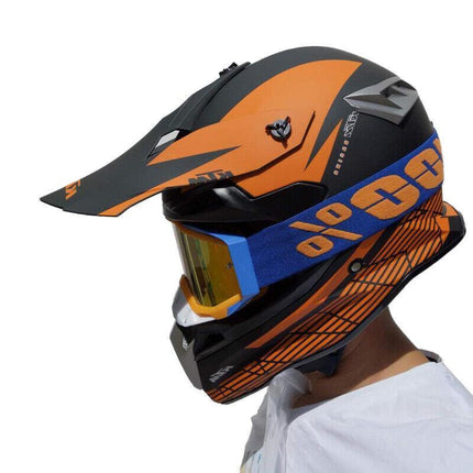 Motorcycle Racing Goggles Motocross MX MTB ATV UTV Dirt Bike Off-road Eyewear AU - Aimall