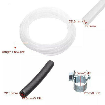 For Webasto Eberspacher Diesel Heater Inline Fuel Filter Hose Clip Pipe Line Kit - Aimall