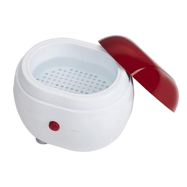 Ultrasonic Mini Jewelry Cleaner Gold Silver Necklace Rings Watches Coin Cleaning - Aimall